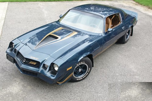 1978 chevrolet camaro - camaro, blue